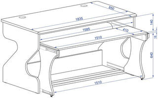 Mobilier de studio Zaor MIZA Z FLEX 2 Grey Mobilier de studio - 6