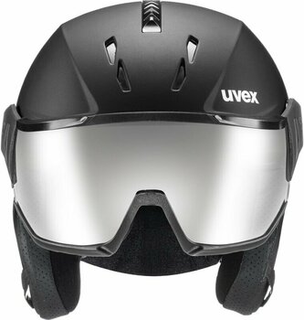 Lyžařská helma UVEX Instinct Visor Black Mat 59-61 cm Lyžařská helma - 2