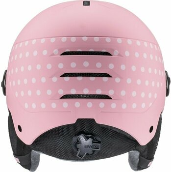 Ski Helmet UVEX Rocket Junior Visor Pink Confetti 51-55 cm Ski Helmet - 5