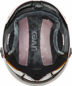 Ski Helmet UVEX Rocket Junior Visor Pink Confetti 51-55 cm Ski Helmet - 6