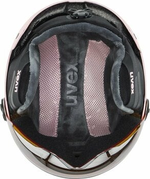 Lyžařská helma UVEX Rocket Junior Visor Pink Confetti 54-58 cm Lyžařská helma - 6