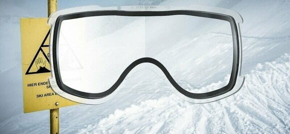 Lyžiarske okuliare UVEX Downhill 2100 CV Black Mat/Mirror Blue/CV Green Lyžiarske okuliare - 5