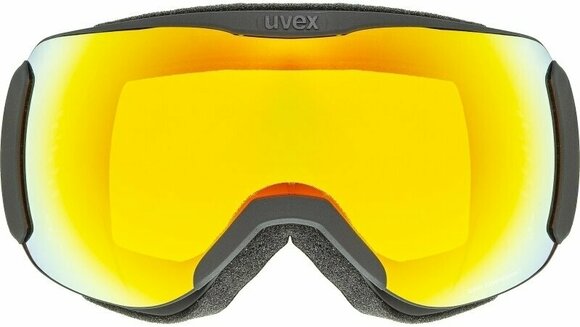 Ski Goggles UVEX Downhill 2100 CV Black Mat/Mirror Orange/CV Yellow Ski Goggles - 2