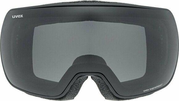 Óculos de esqui UVEX Compact FM Black Mat/Mirror Black Óculos de esqui - 2