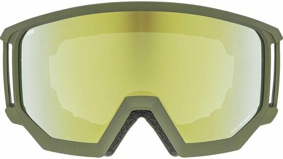 Okulary narciarskie UVEX Athletic FM Croco Mat/Mirror Gold Okulary narciarskie - 2