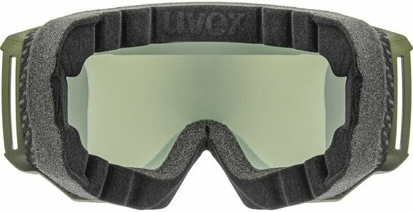 Ski Goggles UVEX Athletic FM Croco Mat/Mirror Gold Ski Goggles - 3