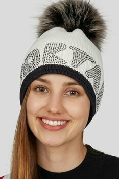 Gorro de esqui Sportalm Almrosn Optical White/Black UNI Gorro de esqui - 3