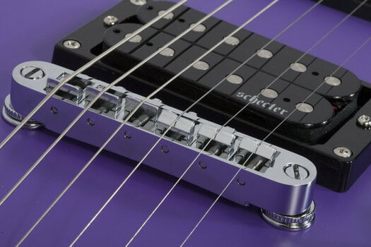 Elektromos gitár Schecter C-6 Deluxe Satin Purple - 6