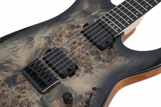 Elektrická kytara Schecter C-6 Pro Charcoal Burst - 6