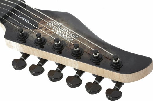 Elektrische gitaar Schecter C-6 Pro Charcoal Burst - 9