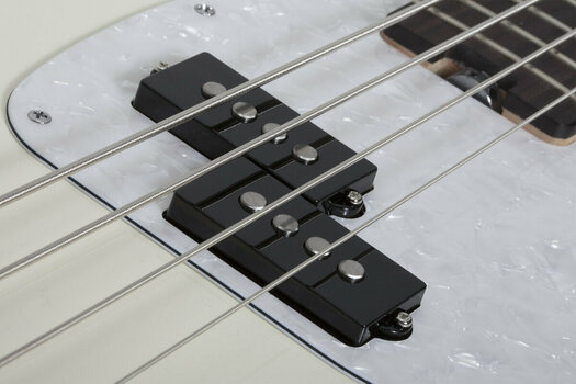 4-strängad basgitarr Schecter Banshee Bass Olympic White - 8