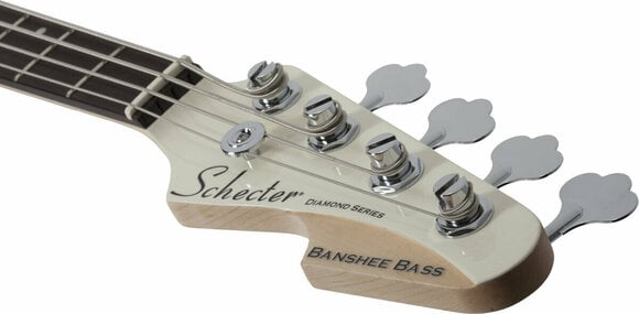 Elektrická baskytara Schecter Banshee Bass Olympic White - 12