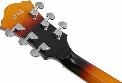 Semi-Acoustic Guitar Ibanez AF75-BS Brown Sunburst - 7