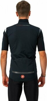 Jersey/T-Shirt Castelli Gabba Ros Light Black/Silver Reflex 2XL - 4