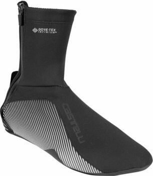 Capas para calçado de ciclismo Castelli Dinamica Shoe Cover Black S Capas para calçado de ciclismo - 2