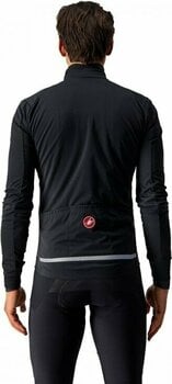 Cycling Jacket, Vest Castelli Go Jacket Light Black/White S Jacket - 3