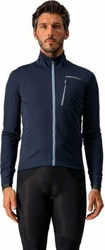 Cycling Jacket, Vest Castelli Go Jacket Savile Blue M Jacket - 2
