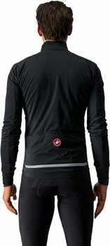 Cycling Jacket, Vest Castelli Go Jacket Light Black/White L Jacket - 3