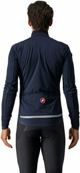 Cycling Jacket, Vest Castelli Go Jacket Jacket Savile Blue 2XL - 3