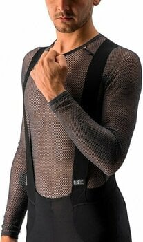 Maillot de cyclisme Castelli Miracolo Wool Long Sleeve Sous-vêtements fonctionnels Gray XS - 7