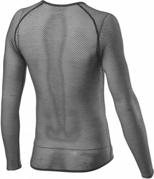 Maillot de ciclismo Castelli Miracolo Wool Long Sleeve Ropa interior funcional Gris S - 2