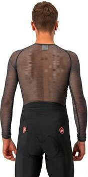 Cycling jersey Castelli Miracolo Wool Long Sleeve Functional Underwear Gray M - 4