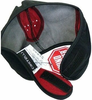 Cappellino da ciclismo Castelli Viso Face Mask Black UNI Scaldacollo - 2