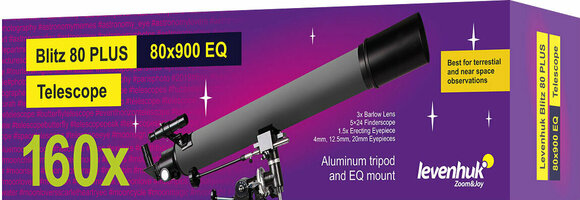 Telescope Levenhuk Blitz 80 PLUS - 2