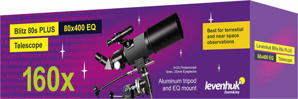Telescope Levenhuk Blitz 80s PLUS - 2