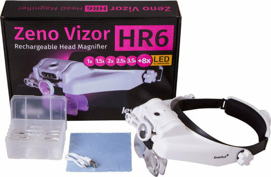 Magnifier Levenhuk Zeno Vizor HR6 - 9