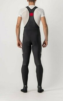 Fietsbroeken en -shorts Castelli Velocissimo 5 Bib Tight Black/Silver Reflex S Fietsbroeken en -shorts - 3