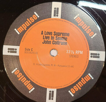 Vinyl Record John Coltrane - A Love Supreme: Live In Seattle (2 LP) - 7