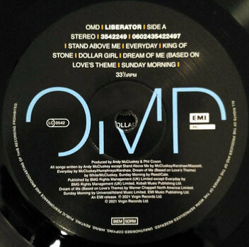 Disque vinyle Orchestral Manoeuvres - Liberator (LP) - 3