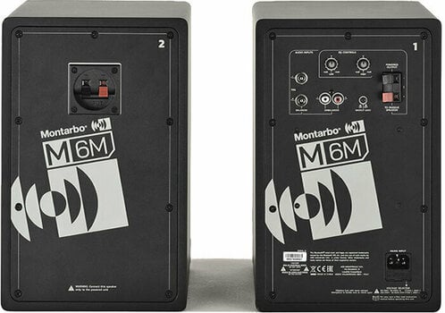 2-obsežni aktivni studijski monitor Montarbo M6M - 3