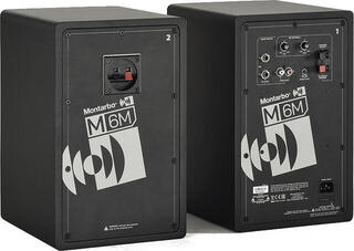 Moniteur de studio actif Montarbo M6M Moniteur de studio actif 2 pièces - 4