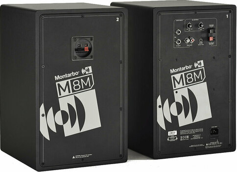 Monitor de estúdio ativo de 2 vias Montarbo M8M - 5