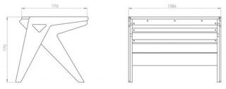 Mobilier de studio Zaor Vision OS White-Black Mobilier de studio - 5