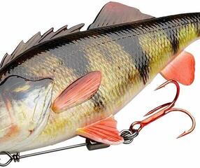 Cebo de goma Savage Gear 4D Perch Shad Green Silver 12,5 cm 20 g Cebo de goma - 1