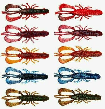Gummiköder Savage Gear Reaction Crayfish Black n Blue 7,3 cm 4 g - 6