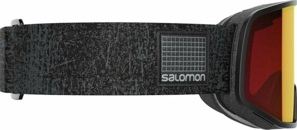 Óculos de esqui Salomon LO FI Sigma Black Grunge/Uni Purple  Red Óculos de esqui - 5