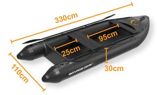 Надуваема лодка Savage Gear Надуваема лодка E-Rider Kayak 330 cm - 2