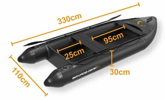 Inflatable Boat Savage Gear Inflatable Boat E-Rider Kayak 330 cm - 3