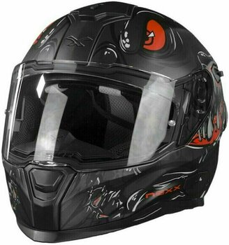 Helm Nexx SX.100R Abisal Black/Red MT M Helm - 2