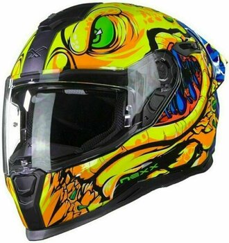 Helmet Nexx SX.100R Abisal Yellow/Blue M Helmet - 2
