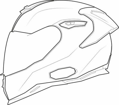 Helm Nexx SX.100R Skidder Blue/Neon MT S Helm - 12
