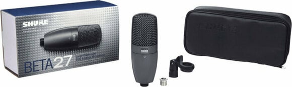 Kondenzátorový studiový mikrofon Shure BETA 27 Kondenzátorový studiový mikrofon - 8