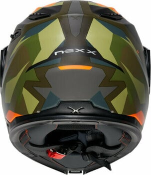 Helm Nexx X.Vilijord Taiga Green/Orange MT S Helm (Zo goed als nieuw) - 14