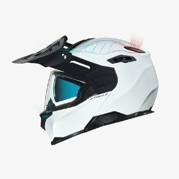 Helmet Nexx X.Vilijord Taiga Green/Orange MT S Helmet (Pre-owned) - 21