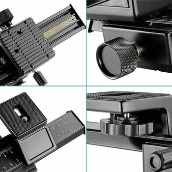 Montagebeugel voor videoapparatuur Neewer Pro 4 Macro Slider Rail Slider - 2
