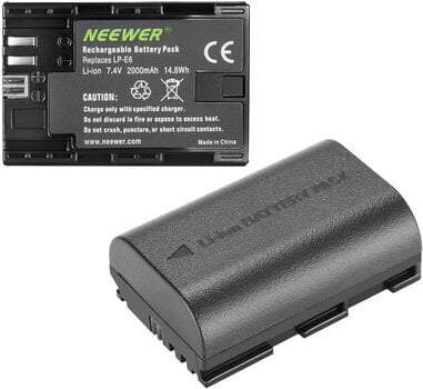 Battery Neewer LP-E6/E6N fast charger for Canon 2000 mAh Battery - 4